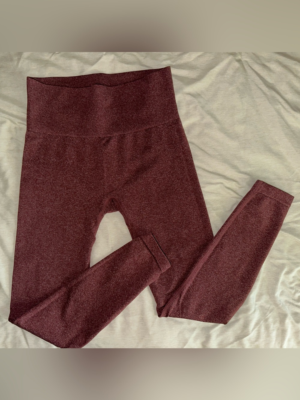 PARAGON Burgundy High-Rise Seamless Leggings